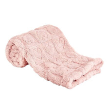 Plaid à carreaux en forme de cœur 76 x 102 cm, 280 g/m², ultra doux, léger et moelleux — Parfait pour les mamans, les amies et les animaux de
