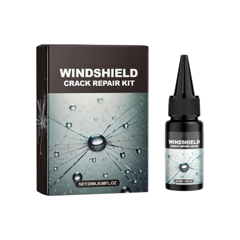 Windshield Crack Repair Kit Glass Repair Liquid 1 Set 962125397369
