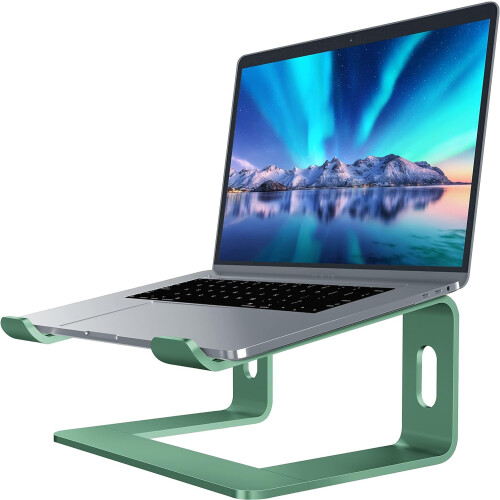 Suporte de alumínio para laptop para notebooks de 10 a 15,6 polegadas.