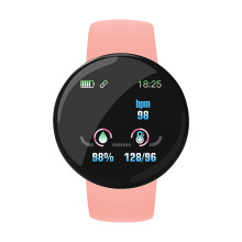 Brandneue D18S 1,44-Zoll-Smartwatch mit Schlafüberwachung und Fitness-Tracker – wasserdicht – Armband, Geschenk für Männer und Frauen