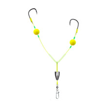 Durability Double Hook Rigs Automatic Flipping Anti Bottom Carps Fishing Hook Suspension for Bottom Bouncing