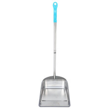 Cleaning Shovel Stainless Steel Dustpan Silver 1Pcs