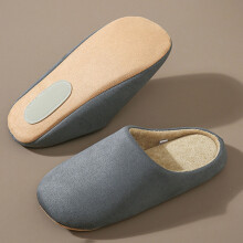 Pantuflas unisex silenciosas con suela suave antideslizante para interiores, exteriores y suelos de madera.