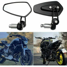 Motorsykkel bakspeil på styret Motorsykkel bakspeil for XJ6MT01MT03MT07MT09 (svart)