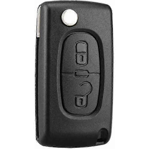 Coque de clé pour télécommande pliable C2C3C4 à 2 boutons