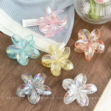 4er-Pack niedliche Haarspangen mit Bananenblumenmuster für dickes Haar, starker Halt, rutschfest, hawaiianischer Stil, Haaraccessoires für Frauen