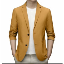 Men's Lightweight Summer Suit Jacket Slim Fit Stretch Casual Sport Coat for Spring Summer Comfort