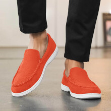 Mens Shoes,Loafers Suede Classic Flat Casual Comfortable Lightweight Men Loafers for Driving Wear,Shoes for Men,Z01 RD2,7