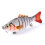 Stück 10 cm 15,5 g Wurm-Angelköder 7-Segment-Crankbait Hard Slow Lures Kunstköder 1