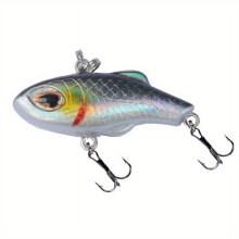 2 stuks Winter Wobbler Sinking Crankbaits, 3,5 cm, 5 g, ABS – voor baars, meerval, forel, zalm, goudbaars – kunstaas voor ijs- en zeevissen