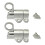 Veerboutsluiting van aluminiumlegering (2 stuks) 1