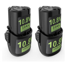 STIHL 10.8V vervangende accu, 2 stuks 3000mAh Li-ion