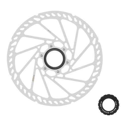 140mm160mm180mm203mm, Ποδήλατα βουνού Μεταλλικό κεντρικό κλείδωμα ποδηλάτων Φρένα ρότορα