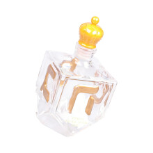 Glass Decanter With Hebrew Letter And Dreidel-acrylic cover