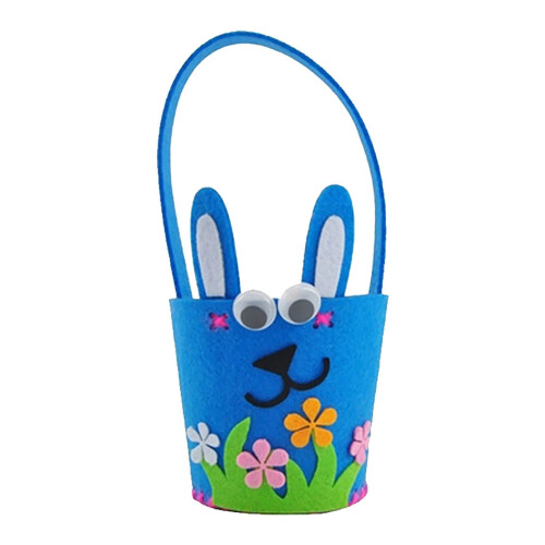 Kit de bricolage de panier de Pâques lapin pour enfants