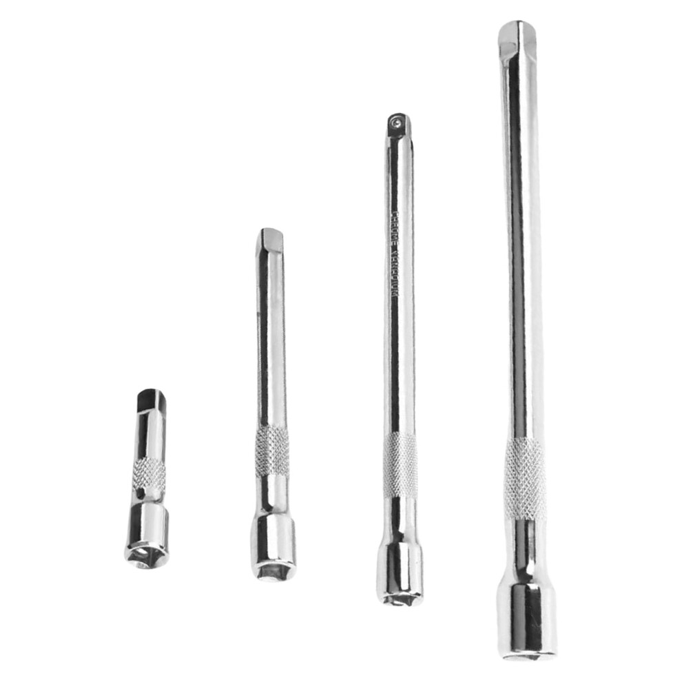 4Pcs 1/4 3/8Inch Drives Extension Rod Set Socket Extension Set Includes Extensions Joint Socket Extension Rod Hand Tool 9027700993037
