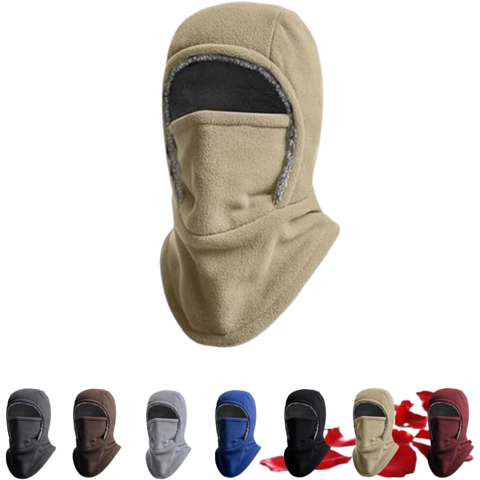 Unisex Windproof & Warm Balaclava, Windproof Face Cover For Men Women Skiing Cycling Warm Protection 9027700975040