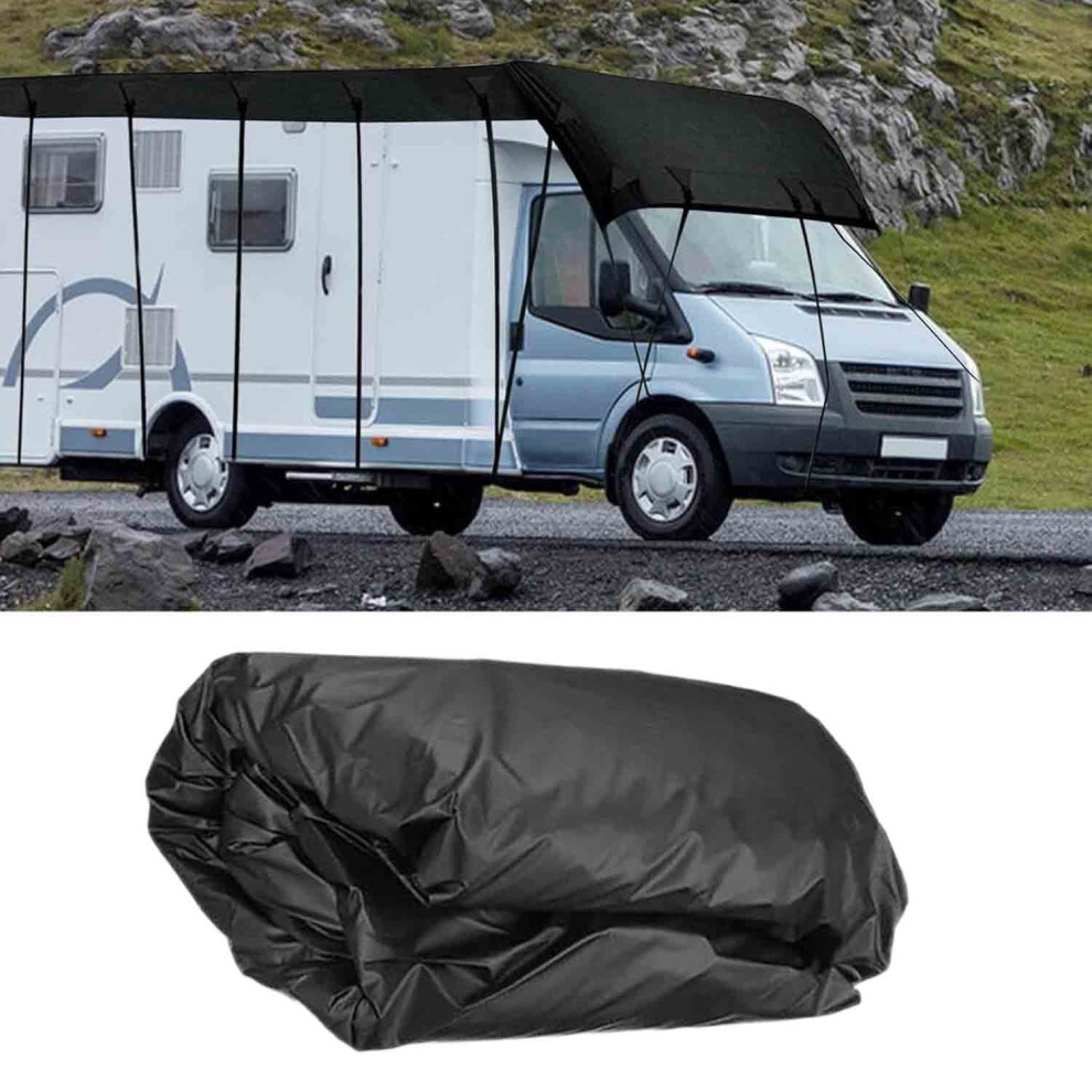 Universal Rv Roof Cover, All-Weather Motorhome Tarp Â Waterproof, Uv Resistant, Foldable, Compatible With Caravan & Bus, 210D Oxford Cloth 9085618376144