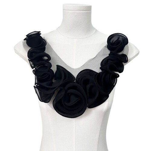 Genanvendelige polyester plisserede blomsterlapper 10 stk.