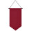Wandbehang mit Abzeichenhalterung – Baumwoll-Polyester-Mischgewebe 1