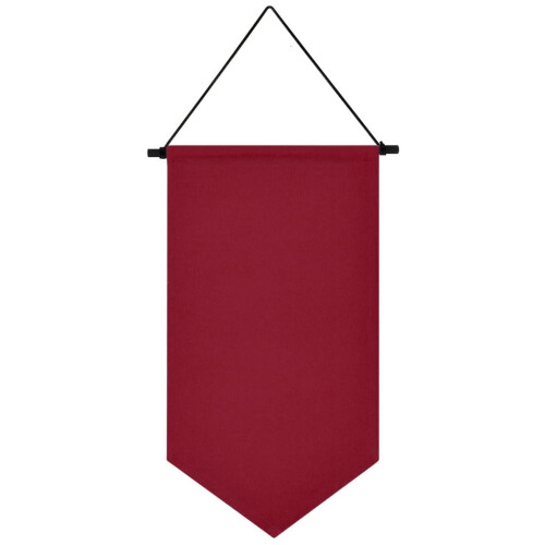 Wandbehang mit Abzeichenhalterung – Baumwoll-Polyester-Mischgewebe