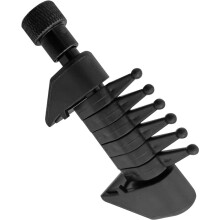 Cejilla tipo araña para guitarra, ideal para afinaciones abiertas y creativas.