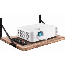 Projektorregal, 41,1 x 27,9 cm (L x B), Wandhalterung für Router, schwebendes Regal, Projektorhalterung, Modem-Kabelbox für Xbox Series X/S,