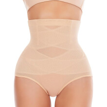 Shapewear Magekontroll for kvinner Høy midje Ekstra fast kroppsformer Midjeforsterker Mageformende truser