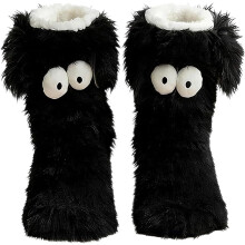 Muffle Friends Cozy Socks, Γυναικείες Χειμερινές Ζεστές Ασαφείς Αντιολισθητικές Κάλτσες