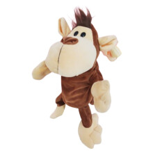 Plüschpuppe für Kinder, verspielte Erzählpuppe, interaktive Puppe, weiche Lernpuppe für Rollenspiele, elegante Geschenkidee für Weihnachten,