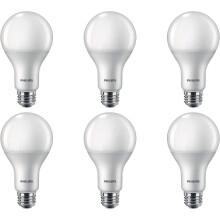 Ampoule A21 givrée à intensité variable 479469, 1100 lm, 2700 kelvins, 12 (équivalent 75 W), culot à vis moyen E26, lumière chaude, blanc (lot