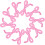 Intricate Embroidered Bow Patches Material for DIY Projects 1