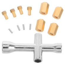 1 Set Wheel Hub Extension Nut Brass Repair Tool For Automotive Use Suitable For Car Owners And Mechanics