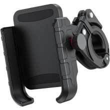 Bike Phone Holder for 5-7.2" Phones, Adjustable Handlebar