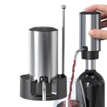 Aérateur et distributeur de vin électrique rechargeable – Compatible avec la maison, le bar, le bureau, le restaurant, le camping, les fêtes –