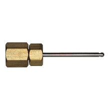 G3C14506LWinters STP Series STP003 Brass Gauge Adaptor, 2-3/4 OAL x 1-3/4" x 1/8" Probe