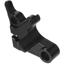 Black Motorcycle Clutch Lever Brake Handle Easy Install Portable Design for Outdoor Riding