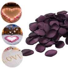 200 pétales de rose en soie pour mariage, Saint-Valentin, demande en mariage, anniversaire – Compatibles avec tous les styles de décoration