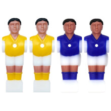 4Pcs/pack Foosball Men Foosball Players Set Colorful Foosball Replacements Parts Table Soccer Football Players