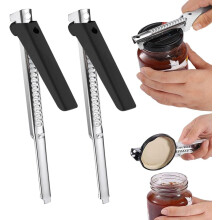 Wide Mouth Jar Opener,Adjustable Grip for Lids Up to 3.9 Inch,Effortless Bottle & Can Opener for Kitchen
