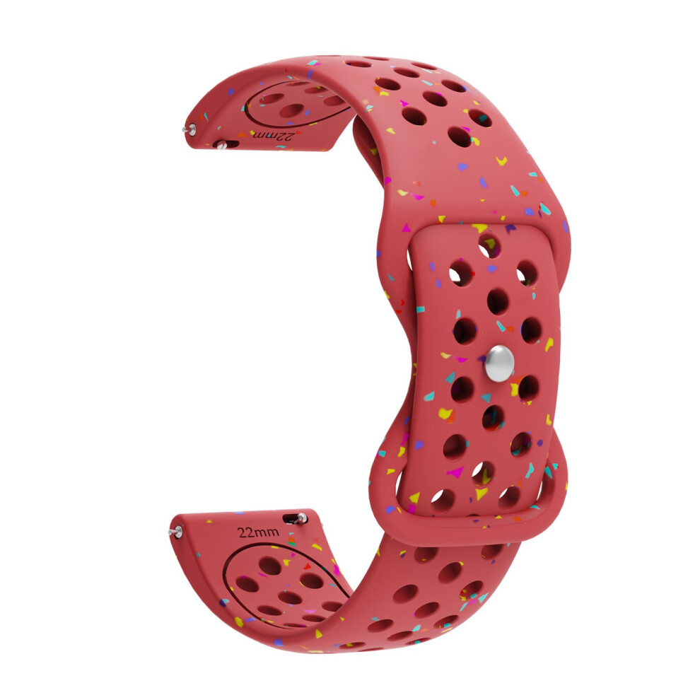 Wristband Straps For Watch 18Mm/20Mm/22Mm Quick Release Watch Sweatproof Bracelets Replacement Silicone 9329345146473