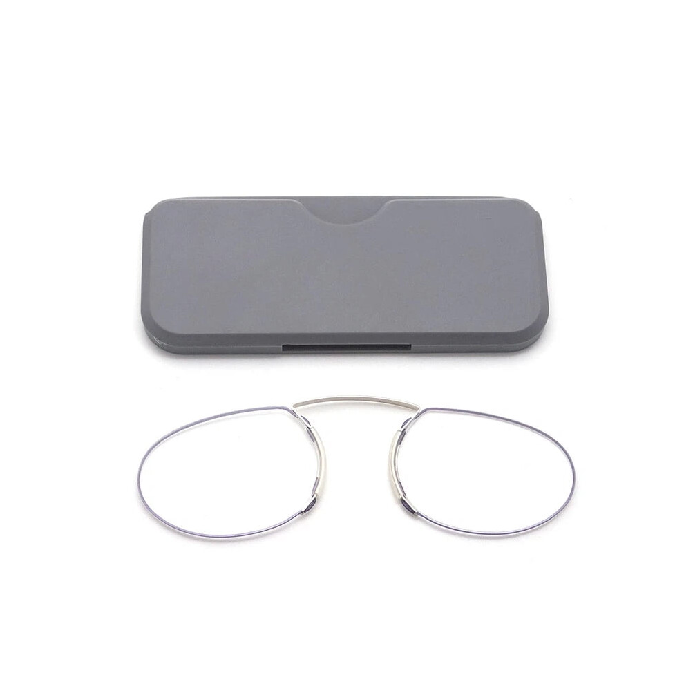 Reading Glasses Magnifiers Transparent Grey +2.0