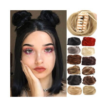 Space Buns Haarteile, 1 Stück Mini-Haarclips für synthetische Donut-Haarverlängerungen