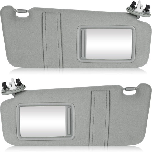 Toyota Camry 2007–2011 Sun Visors with Light – Gray