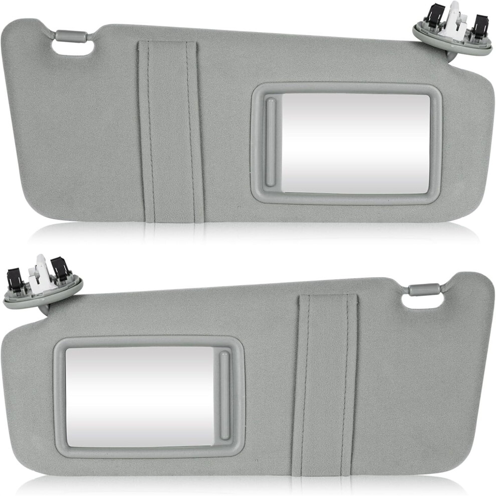 Toyota Camry 2007Â2011 Sun Visors With Â Light/Gray 9402001449566