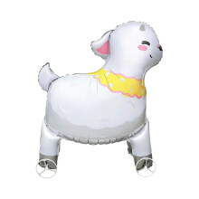 Ballons animaux marcheurs génériques – Ballon en aluminium 4D de 80 cm (31,5 pouces) représentant un chat, un chien, un tigre ou un éléphant,