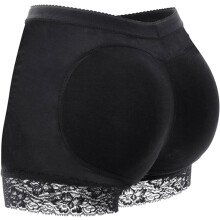 Culotte gainante rembourrée rehausse-fesses, effet push-up, shorty gainant