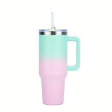 30 oz / 40 oz Stainless Steel Vacuum Tumbler with Handle &
