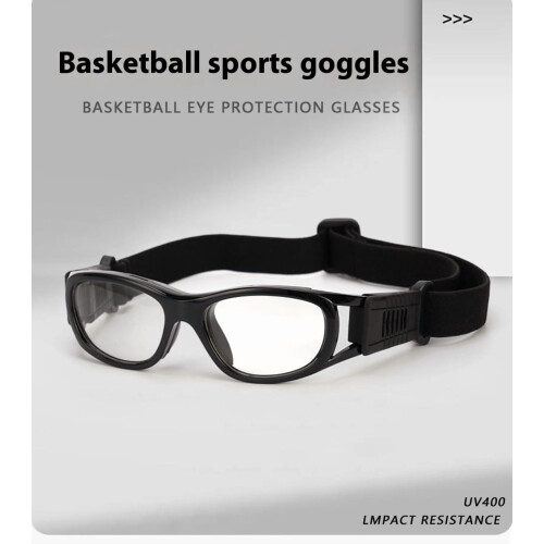 Børnesportsbriller med polycarbonatlinser – Sort 2