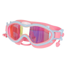 Kids Swim Goggles with Ear Plugs, UV Protection, Anti-Fog